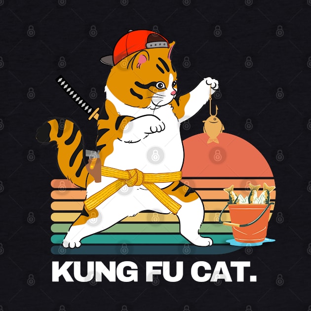 Kung fu cat funny by mencarirejeki